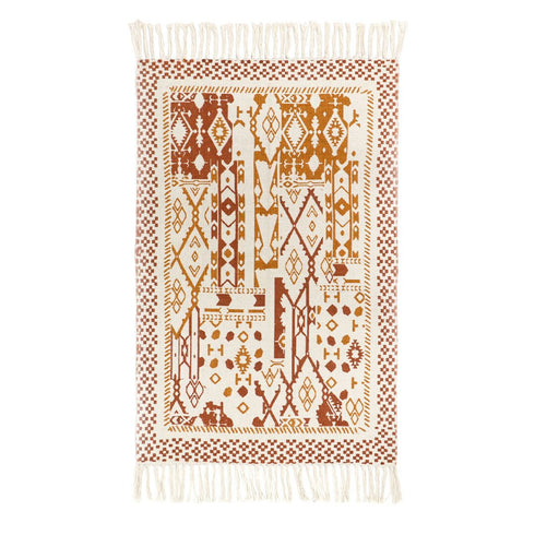 Fantasia Indigo Dhurrie